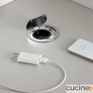 Enchufe Single encastrable
