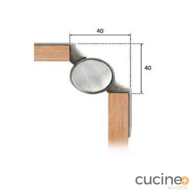 Bisagra mueble angular rincomat mate