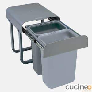 Cubo Aladín con cubetas extraíbles y tapa