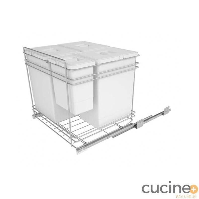Cubos doble instalación para módulos de 600mm