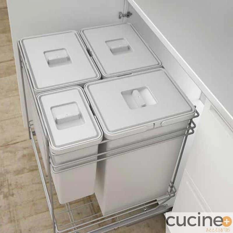 Cubos doble instalación para módulos de 600mm