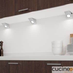 Focos De Superficie En Inox Bajo Mueble