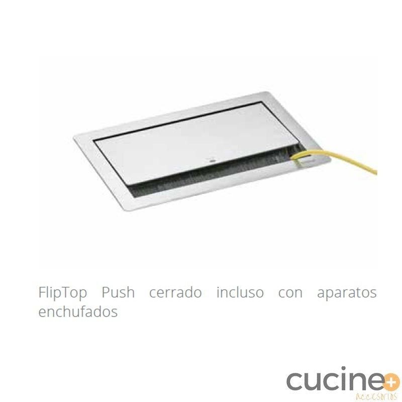 Enchufe FlipTop Push