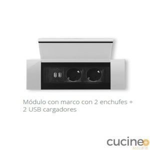 Modulo tapa aluminio mas usb