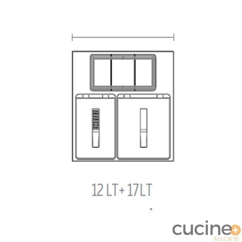 Cubos para gaveteros serie 6