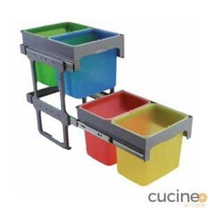 Cubo Tandem de 2 alturas