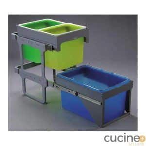 Cubo tandem apertura frontal