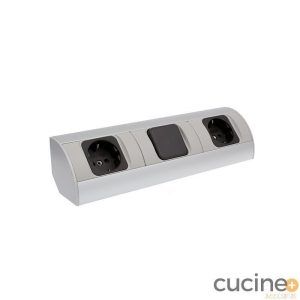 Enchufe Corner Box 2G 1W