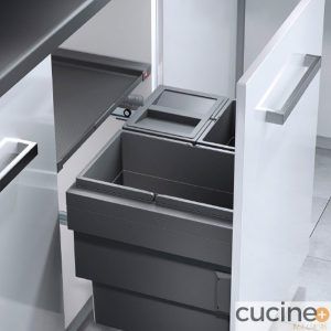 Cubos de basura para mueble bajo fregadero de 600 mm CARGO SYNCHRO