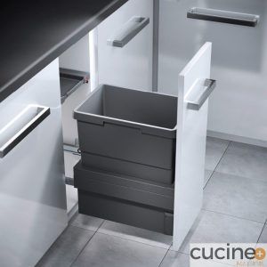 Cubos de basura para mueble bajo fregadero de 300 mm CARGO SYNCHRO