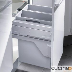 Cubos de basura para mueble bajo fregadero de 450 mm EURO CARGO S