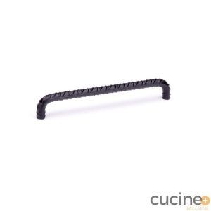 Tirador en zamak acabado negro mate mod. 2