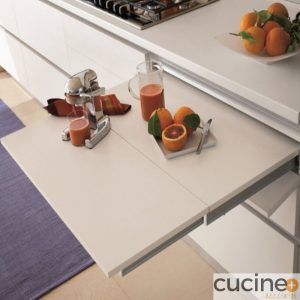 Mecanismo extensible para mesa transformable Cocktail