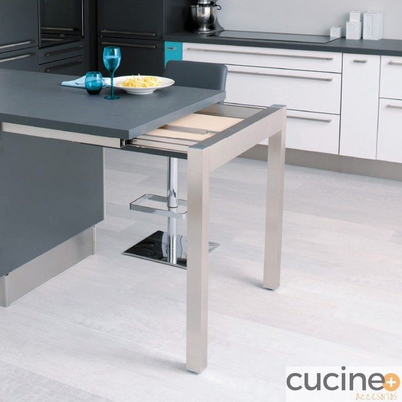 Mecanismo extraible para mesa transformable VOILÀ