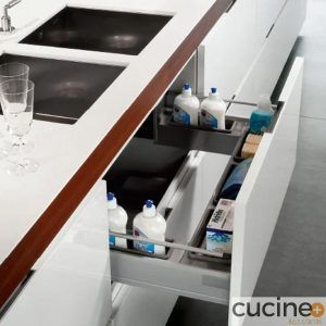 Sistema para colocar bajo fregadero y salvar los desagües Kit Sottovasca