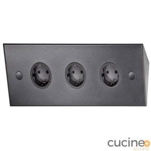 Enchufe de superficie negro Energy Box 320 Black