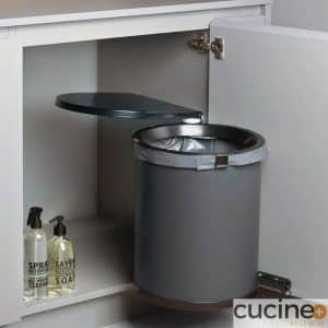 Cubo de basura de apertura automática MÜLLBOY STANDARD