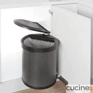 Cubo de basura con apertura automática MÜLLBOY BIG