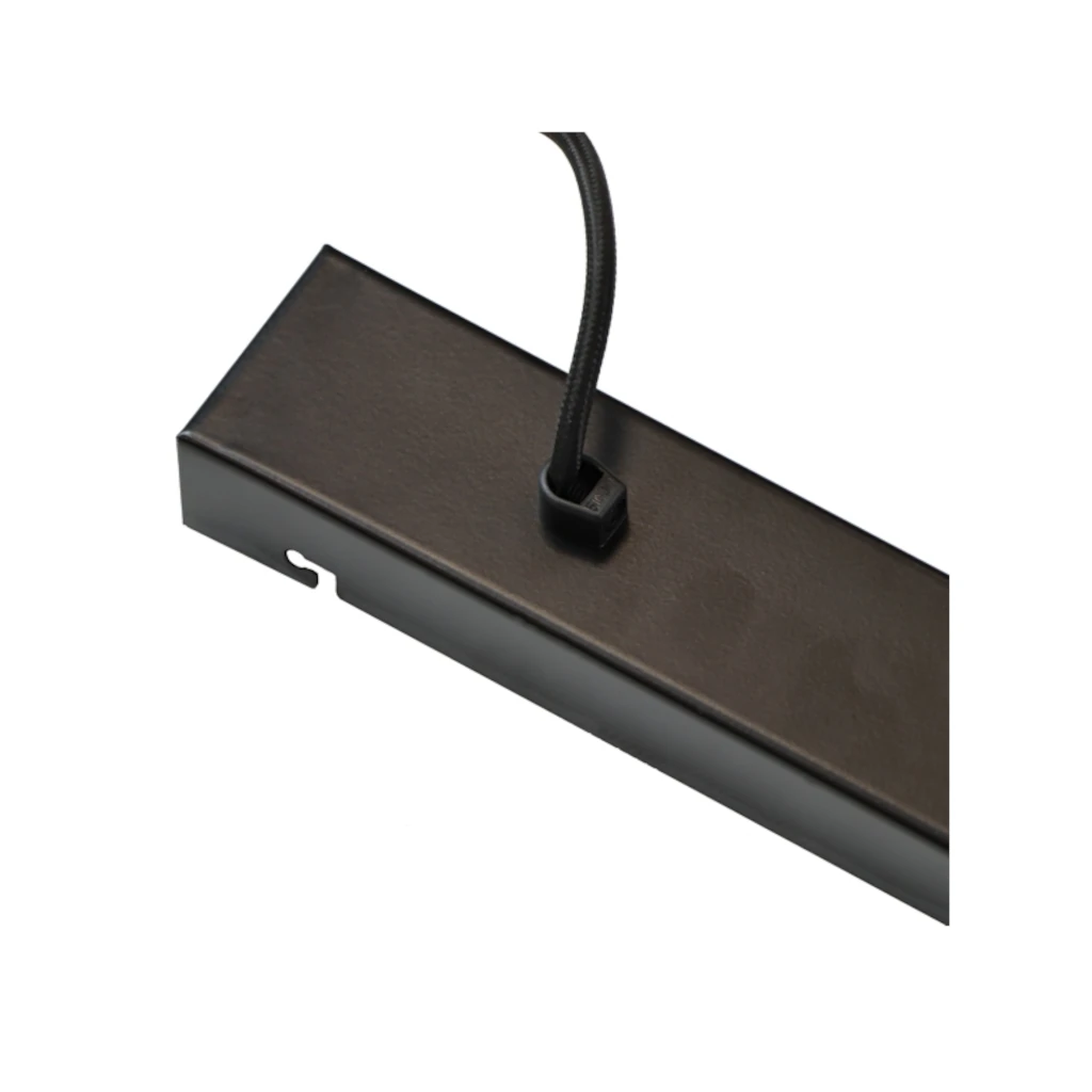 Lámpara LED de techo Minimalista Brooklyn, diseño lineal en negro - Imagen 11